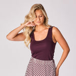 Tanktop - Burgundy