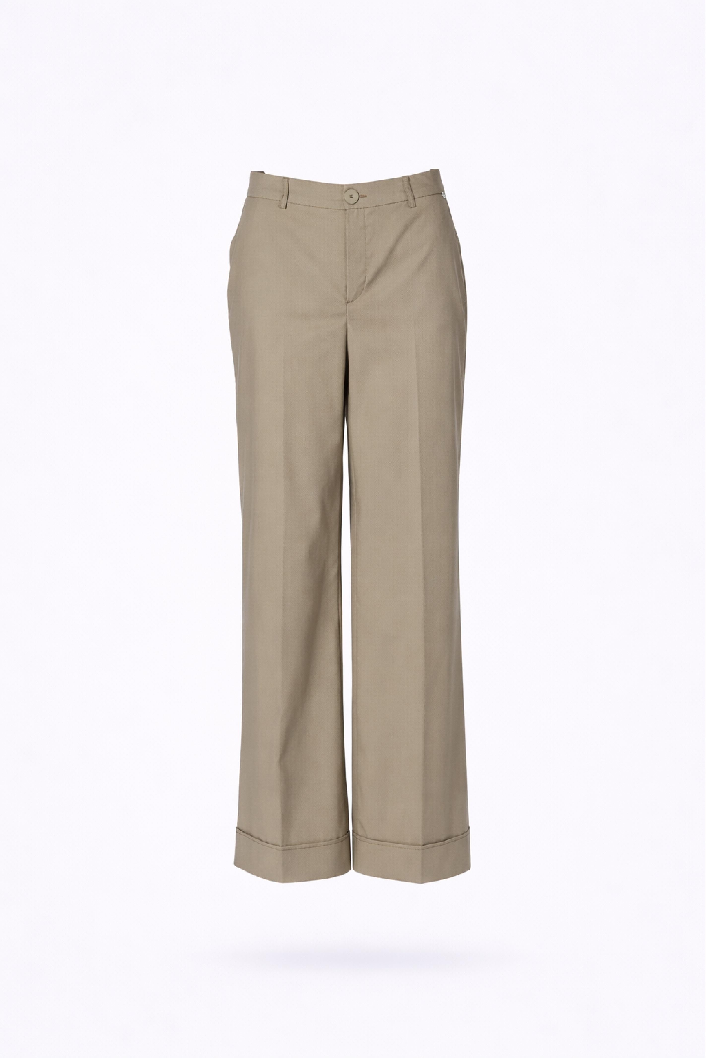 Katoenen broek - Pistache