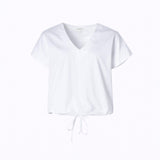 Blouse met strop - White