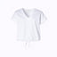 Blouse met strop - White
