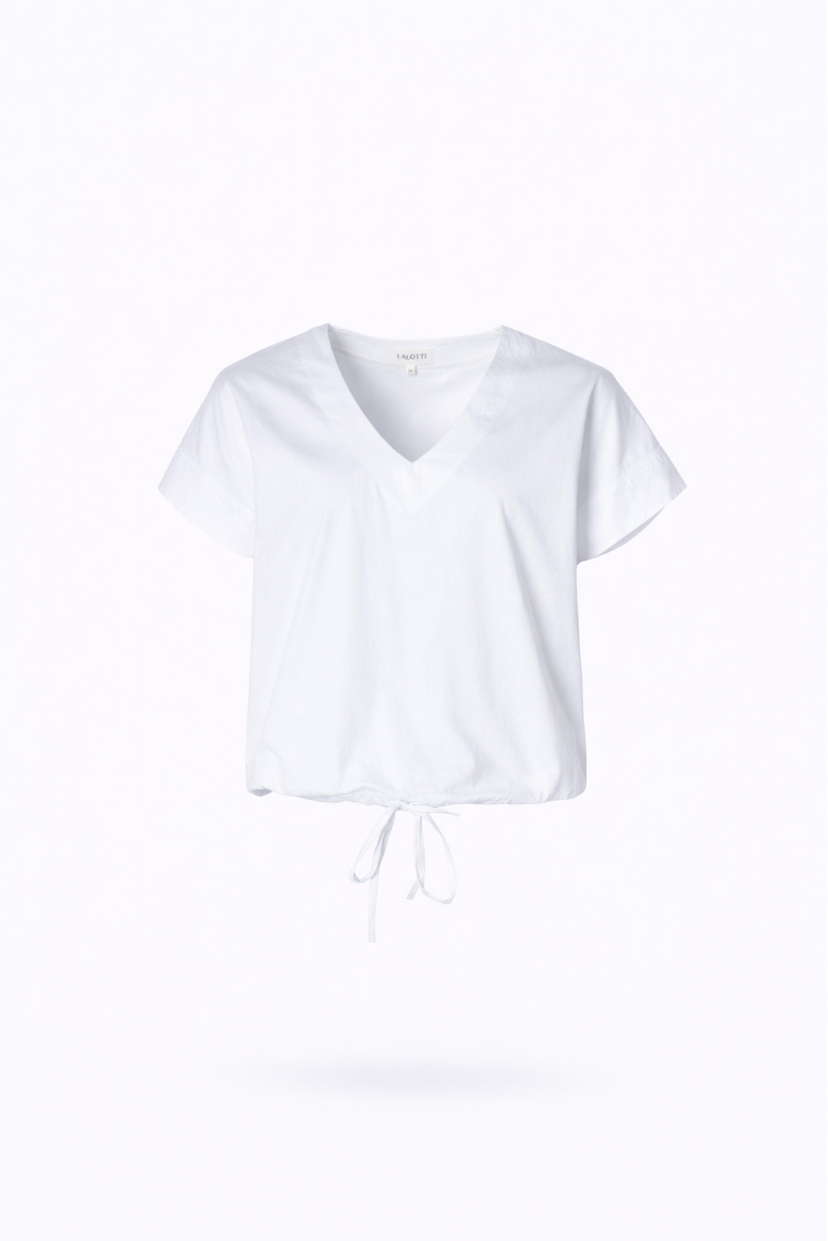 Blouse met strop - White
