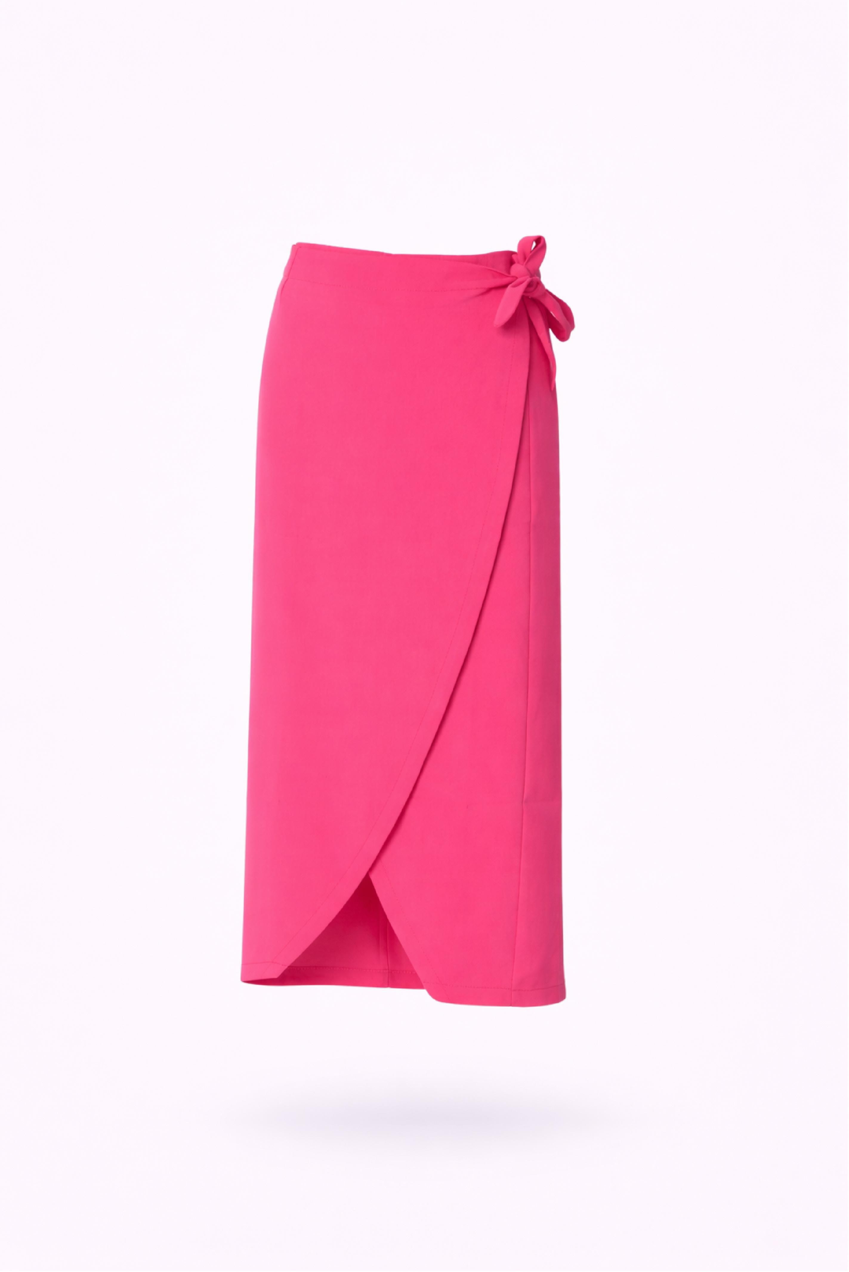 Wikkelrok - Pink