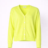 Gilet met knopen - Neon yellow