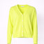 Gilet met knopen - Neon yellow